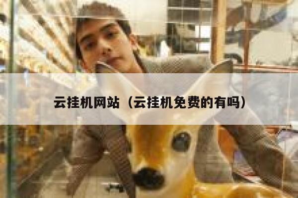 云挂机网站（云挂机免费的有吗） 第1张