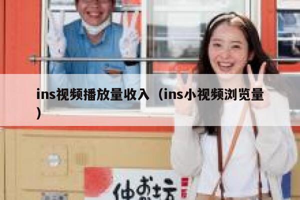 ins视频播放量收入（ins小视频浏览量） 第1张