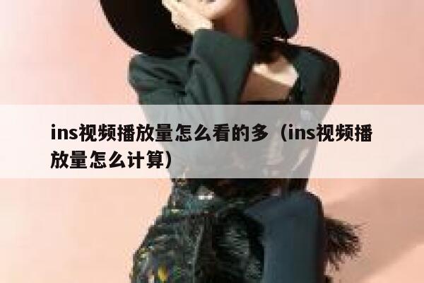 ins视频播放量怎么看的多（ins视频播放量怎么计算） 第1张
