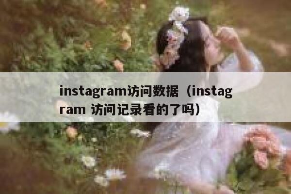 instagram访问数据（instagram 访问记录看的了吗） 第1张