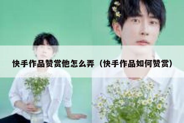 快手作品赞赏他怎么弄(快手作品如何赞赏) 第1张 快手作品赞赏他怎么弄(快手作品如何赞赏) 第1张