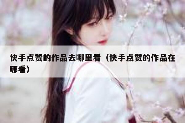 快手点赞的作品去哪里看(快手点赞的作品在哪看) 第1张 快手点赞的作品去哪里看(快手点赞的作品在哪看) 第1张