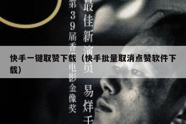 快手一键取赞下载(快手批量取消点赞软件下载) 第1张 快手一键取赞下载(快手批量取消点赞软件下载) 第1张