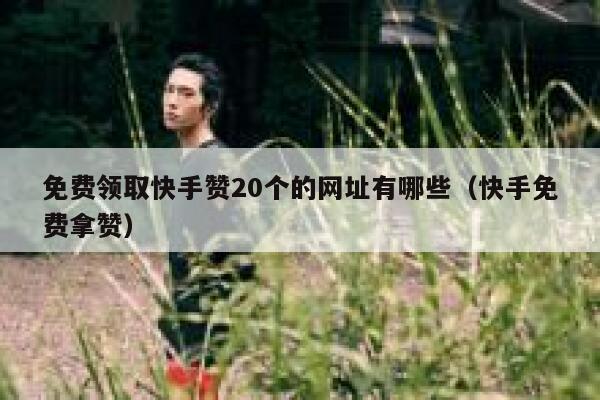 免费领取快手赞20个的网址有哪些(快手免费拿赞) 第1张 免费领取快手赞20个的网址有哪些(快手免费拿赞) 第1张