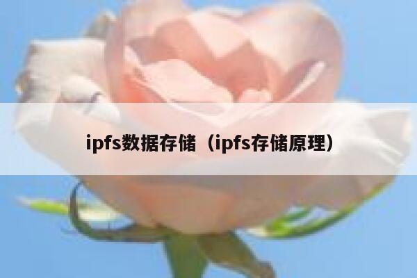 ipfs数据存储（ipfs存储原理） 第1张