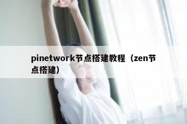 pinetwork节点搭建教程（zen节点搭建） 第1张