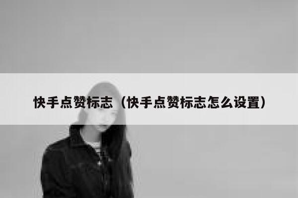 快手点赞标志（快手点赞标志怎么设置） 第1张