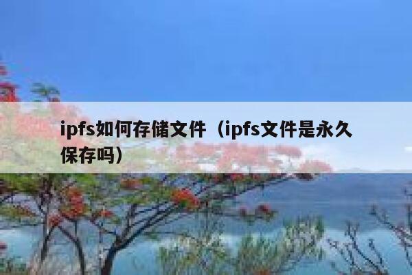 ipfs如何存储文件(ipfs文件是永久保存吗) 第1张 ipfs如何存储文件(ipfs文件是永久保存吗) 第1张
