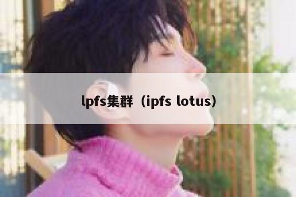 lpfs集群（ipfs lotus） 第1张