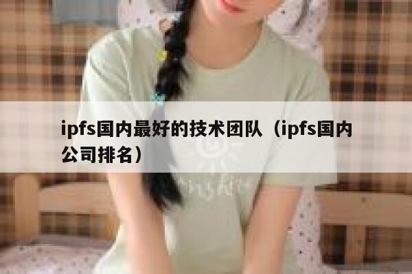 ipfs国内最好的技术团队（ipfs国内公司排名） 第1张
