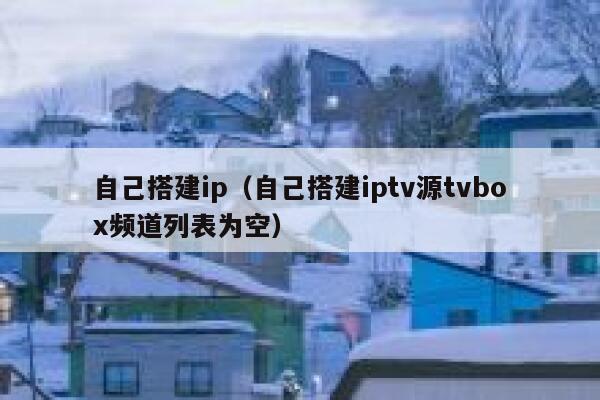 自己搭建ip（自己搭建iptv源tvbox频道列表为空） 第1张
