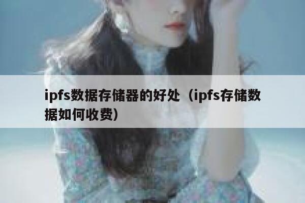 ipfs数据存储器的好处（ipfs存储数据如何收费） 第1张