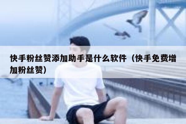 快手粉丝赞添加助手是什么软件（快手免费增加粉丝赞） 第1张