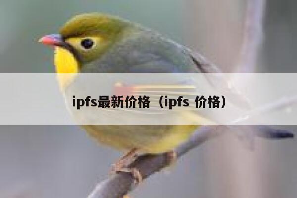 ipfs最新价格（ipfs 价格） 第1张
