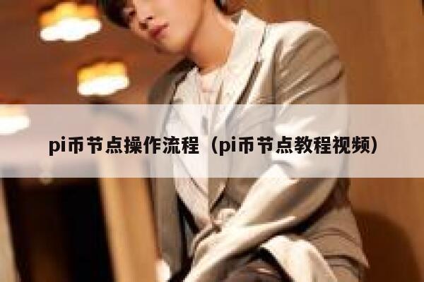 pi币节点操作流程(pi币节点教程视频) 第1张 pi币节点操作流程(pi币节点教程视频) 第1张