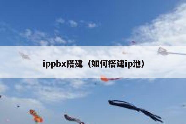 ippbx搭建（如何搭建ip池） 第1张