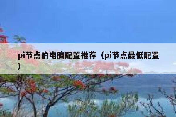 pi节点的电脑配置推荐(pi节点最低配置) 第1张 pi节点的电脑配置推荐(pi节点最低配置) 第1张