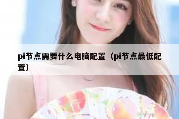 pi节点需要什么电脑配置（pi节点最低配置） 第1张