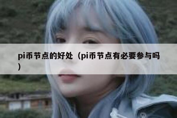 pi币节点的好处（pi币节点有必要参与吗） 第1张