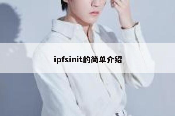 ipfsinit的简单介绍 第1张