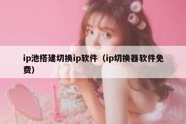 ip池搭建切换ip软件（ip切换器软件免费） 第1张