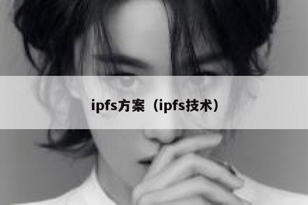 ipfs方案(ipfs技术) 第1张 ipfs方案(ipfs技术) 第1张