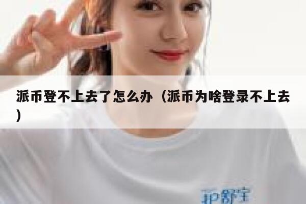派币登不上去了怎么办（派币为啥登录不上去） 第1张