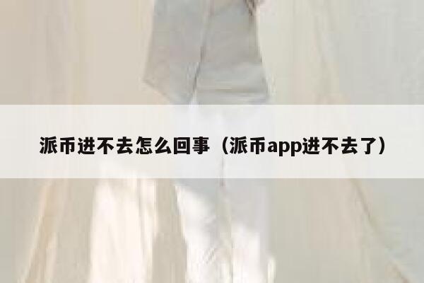 派币进不去怎么回事（派币app进不去了） 第1张