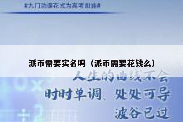 派币需要实名吗（派币需要花钱么） 第1张