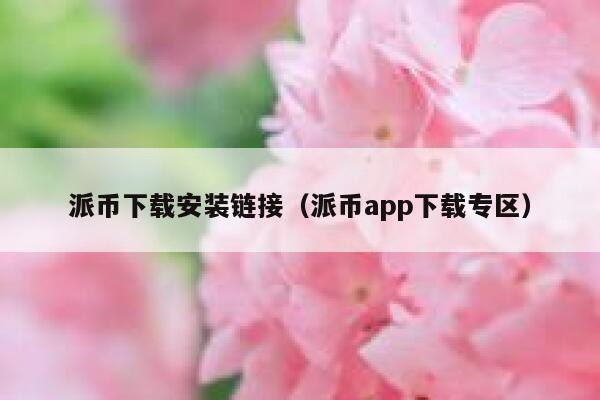 派币下载安装链接（派币app下载专区） 第1张