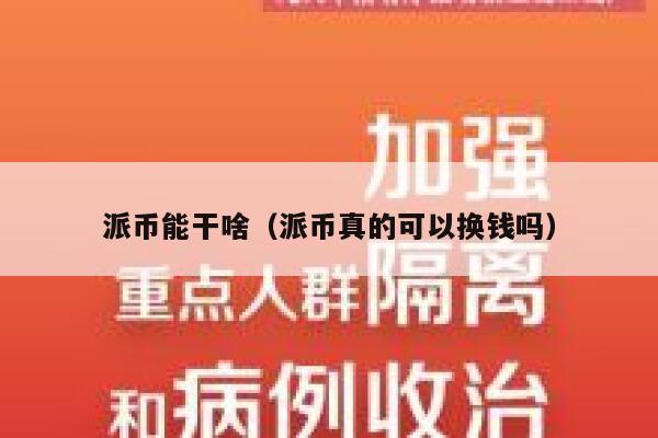 派币能干啥(派币真的可以换钱吗) 第1张 派币能干啥(派币真的可以换钱吗) 第1张