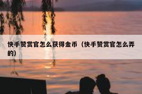 快手赞赏官怎么获得金币(快手赞赏官怎么弄的) 第1张 快手赞赏官怎么获得金币(快手赞赏官怎么弄的) 第1张