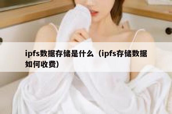 ipfs数据存储是什么（ipfs存储数据如何收费） 第1张