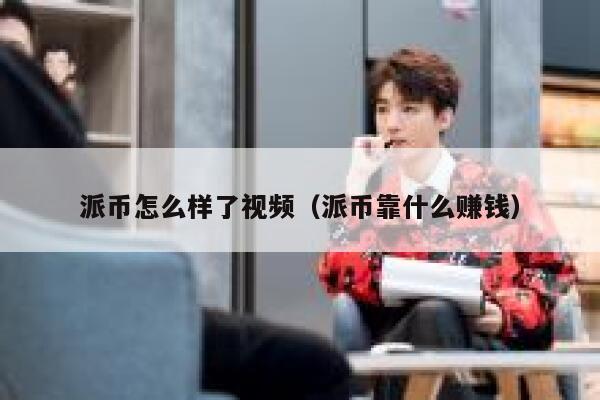 派币怎么样了视频（派币靠什么赚钱） 第1张
