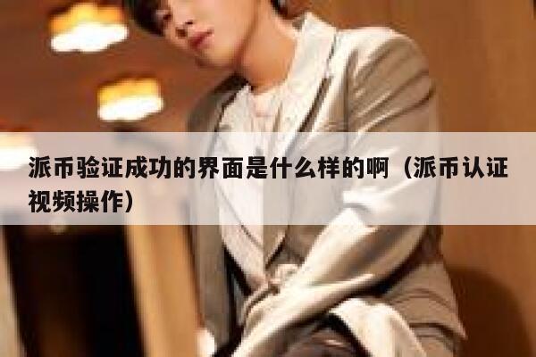 派币验证成功的界面是什么样的啊（派币认证视频操作） 第1张