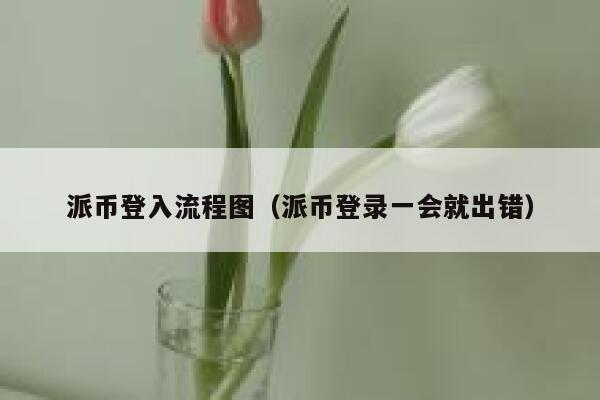 派币登入流程图（派币登录一会就出错） 第1张