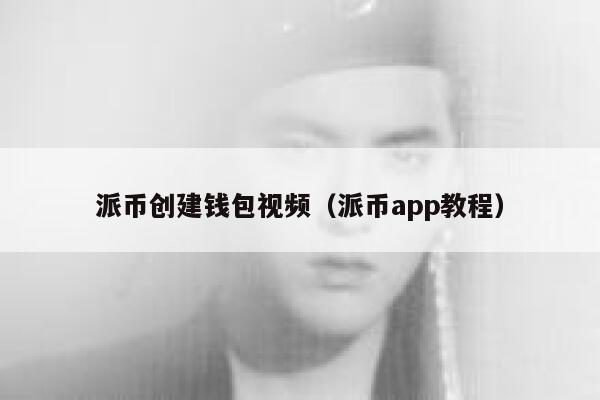 派币创建钱包视频(派币app教程) 第1张 派币创建钱包视频(派币app教程) 第1张