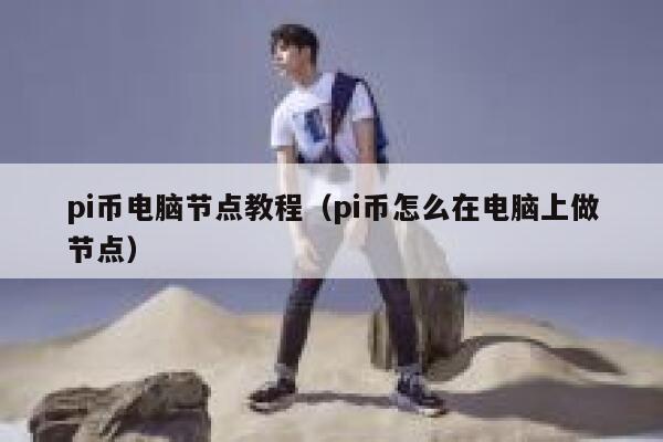 pi币电脑节点教程（pi币怎么在电脑上做节点） 第1张