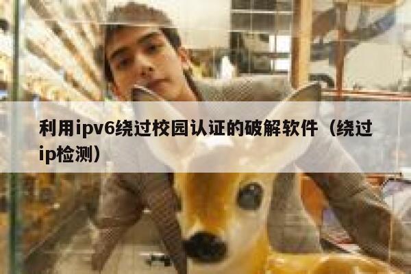 利用ipv6绕过校园认证的破解软件(绕过ip检测) 第1张 利用ipv6绕过校园认证的破解软件(绕过ip检测) 第1张