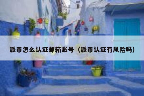 派币怎么认证邮箱账号（派币认证有风险吗） 第1张