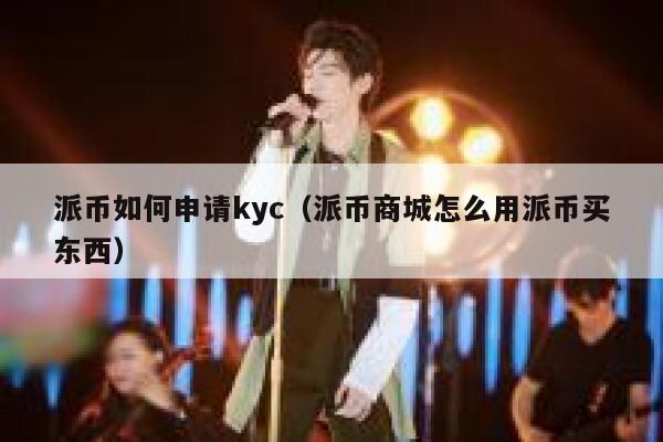 派币如何申请kyc(派币商城怎么用派币买东西) 第1张 派币如何申请kyc(派币商城怎么用派币买东西) 第1张