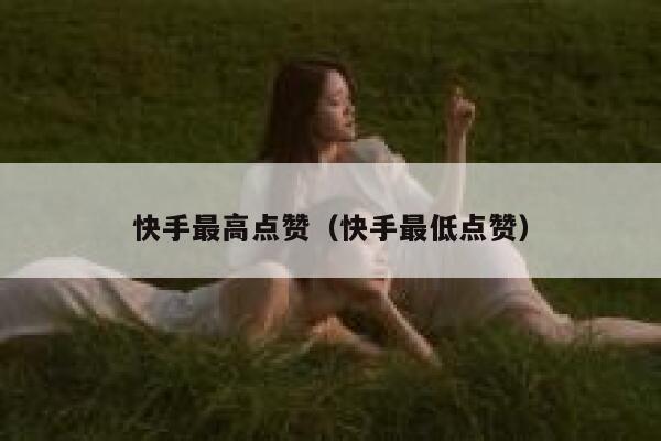 快手最高点赞(快手最低点赞) 第1张 快手最高点赞(快手最低点赞) 第1张