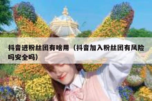 抖音进粉丝团有啥用(抖音加入粉丝团有风险吗安全吗) 第1张 抖音进粉丝团有啥用(抖音加入粉丝团有风险吗安全吗) 第1张