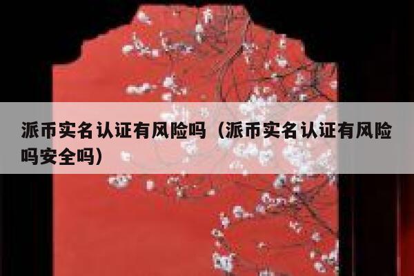 派币实名认证有风险吗（派币实名认证有风险吗安全吗） 第1张