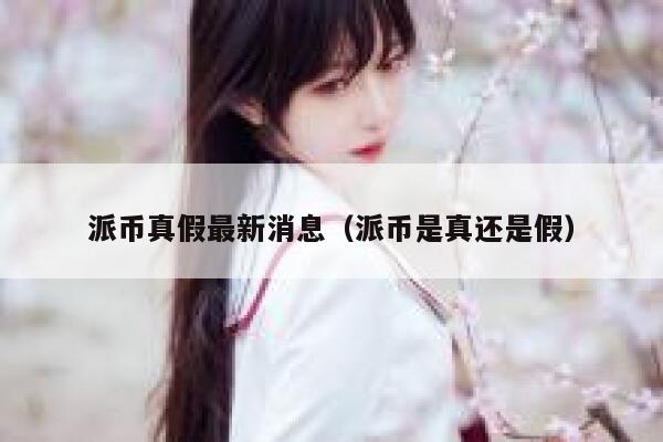 派币真假最新消息（派币是真还是假） 第1张