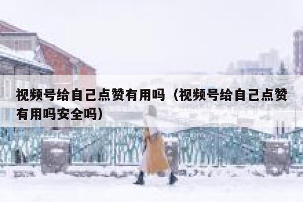 视频号给自己点赞有用吗(视频号给自己点赞有用吗安全吗) 第1张 视频号给自己点赞有用吗(视频号给自己点赞有用吗安全吗) 第1张