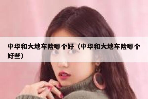 中华和大地车险哪个好(中华和大地车险哪个好些) 第1张 中华和大地车险哪个好(中华和大地车险哪个好些) 第1张