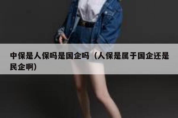 中保是人保吗是国企吗（人保是属于国企还是民企啊） 第1张