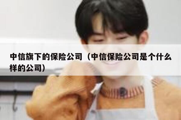 中信旗下的保险公司(中信保险公司是个什么样的公司) 第1张 中信旗下的保险公司(中信保险公司是个什么样的公司) 第1张