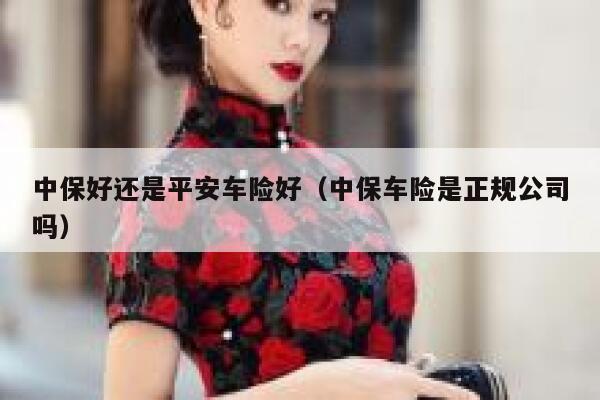 中保好还是平安车险好（中保车险是正规公司吗） 第1张